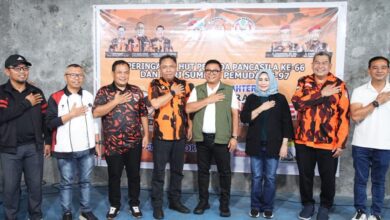 Wakil wali kota Saefuddin Zuhri hadiri peringata HUT Pemuda Pancasila (PP) ke-66 dan Hari Sumpah Pemuda ke-97 /Foto: ist