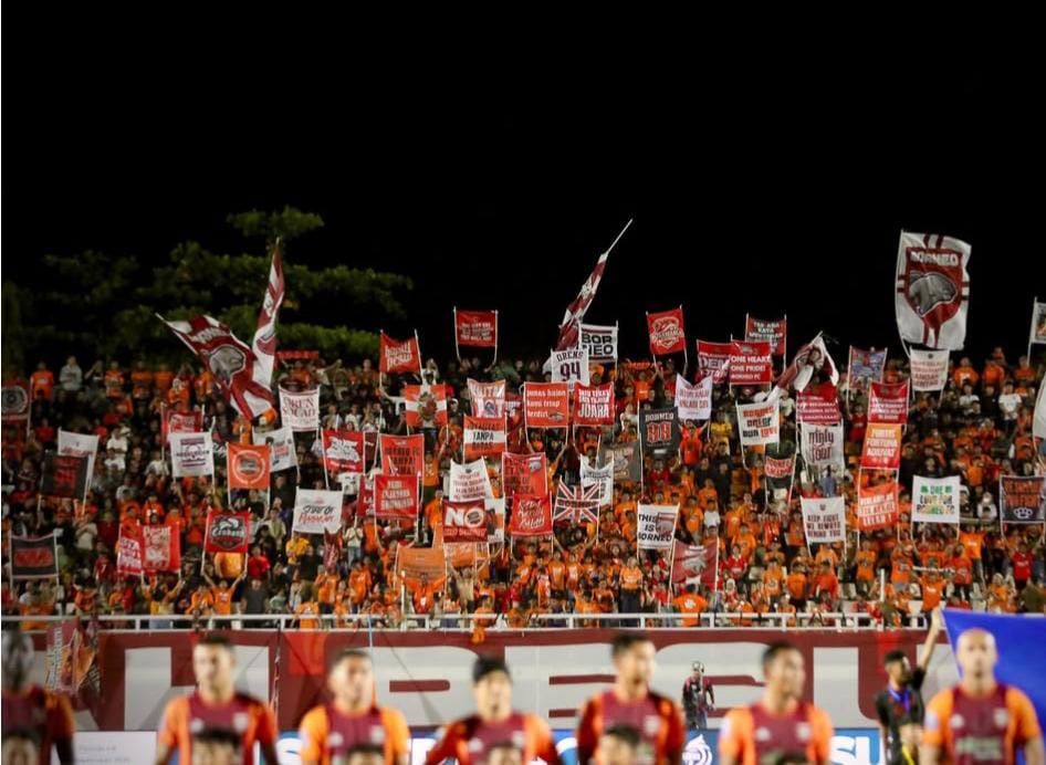 Suporter Borneo FC Samarinda / Foto: tim redaksi