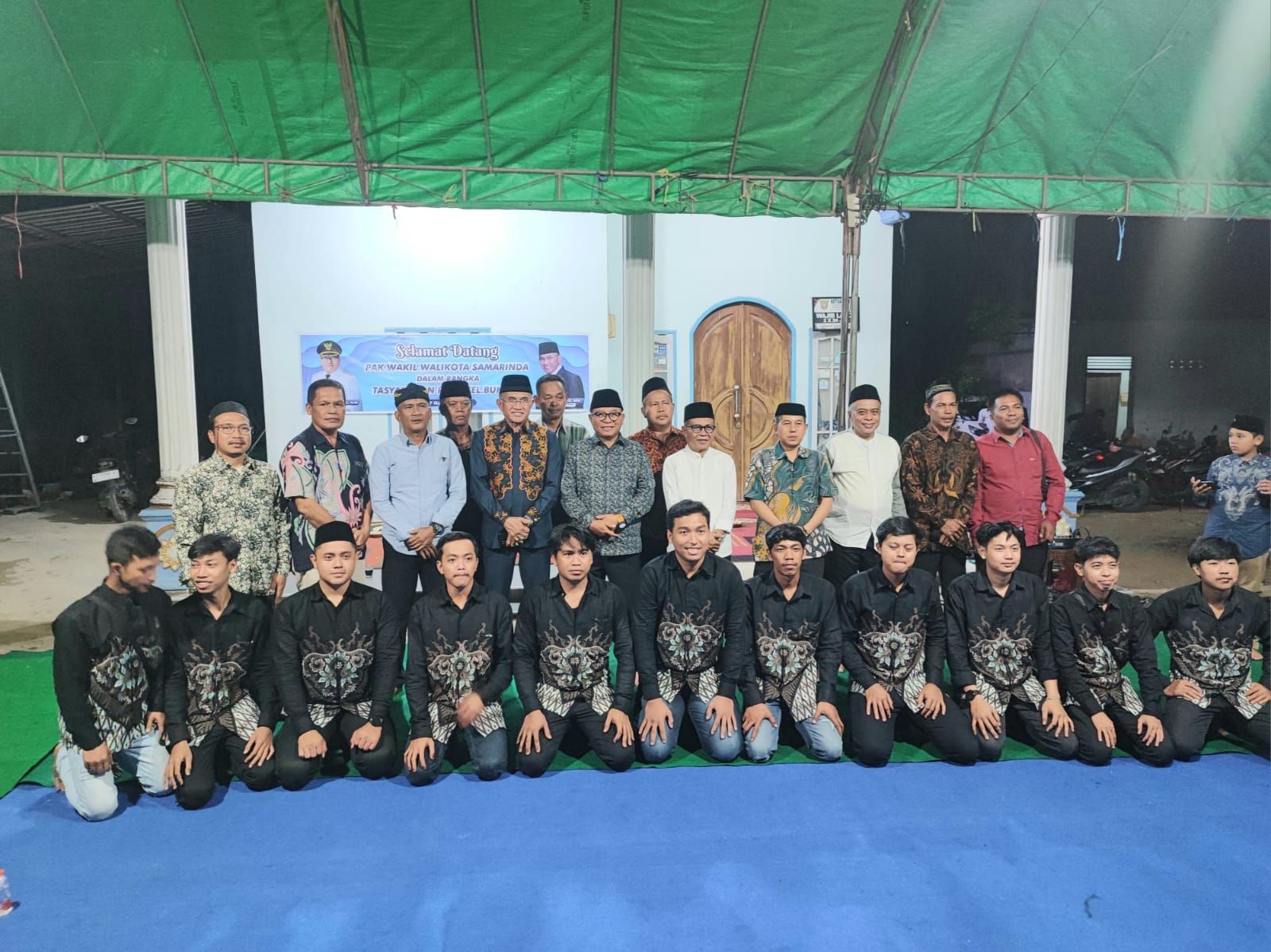 Warga RT 17 Kelurahan Bukuan, Kecamatan Palaran menggelar tasyakuran atas rampungnya pembangunan jalan semenisasi sepanjang 630 meter pada Senin (17/11/2025)