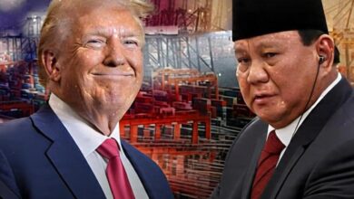 FOTO - Presiden Indonesia Prabowo Subainto dan Presiden Amerika Serikat Donald Trump/ Foto: Pojoknegeri.com