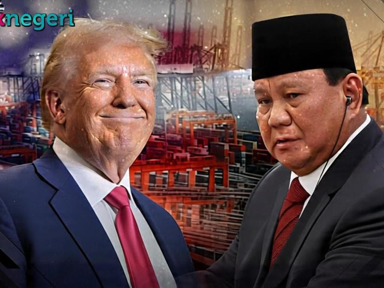 FOTO - Presiden Indonesia Prabowo Subainto dan Presiden Amerika Serikat Donald Trump/ Foto: Pojoknegeri.com