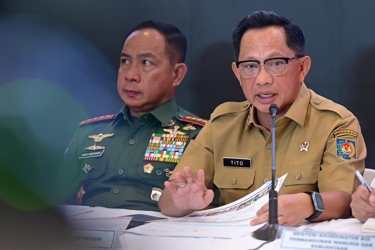 Menteri Dalam Negeri (Mendagri) Tito Karnavian