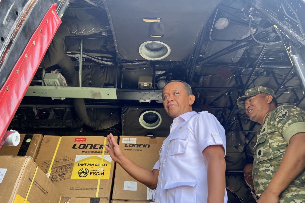 Menteri ESDM Bahlil Lahadalia / Foto- Antara