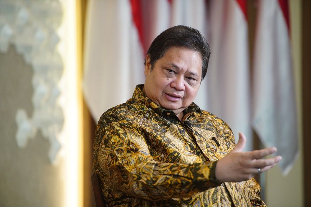 Menteri Koordinator Bidang Perekonomian Airlangga Hartarto