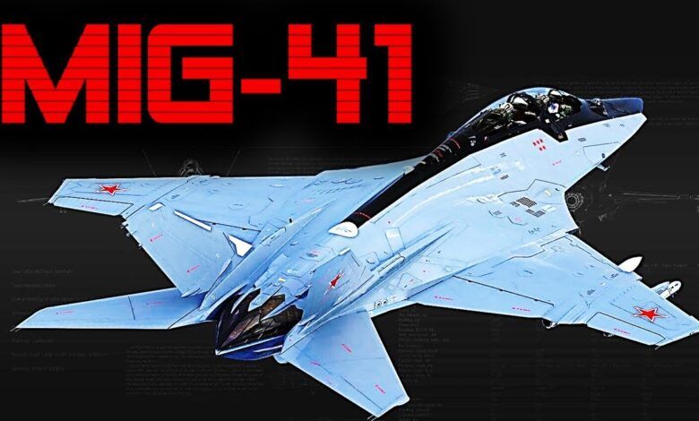 MiG-41 atau PAK DP (Perspektivnyi Aviatsionnyi Kompleks Dalnego Perekhvata)