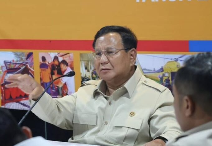 Presiden Prabowo Subianto / Foto- ist