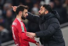 Ruben Amorim dan Bruno Fernandes 