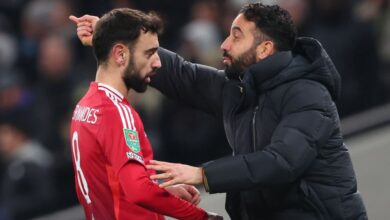 Ruben Amorim dan Bruno Fernandes 