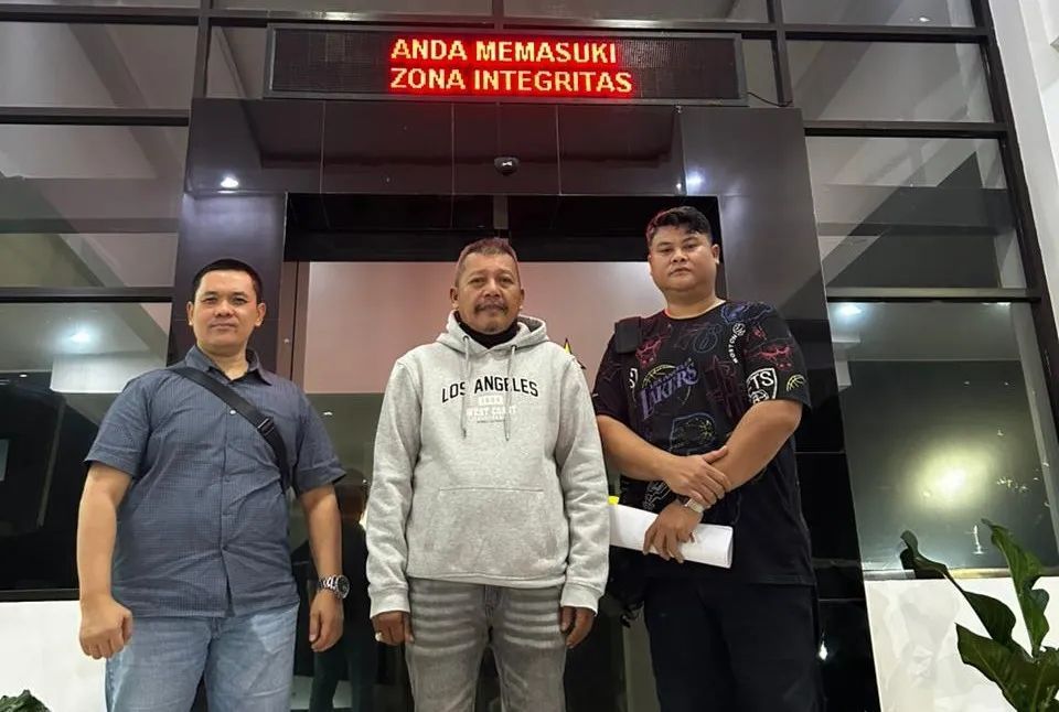 DPO kasus korupsi Musala yang diamankan Tim SIRI Kejagung dari pelariannya di Cianjur. (IST)