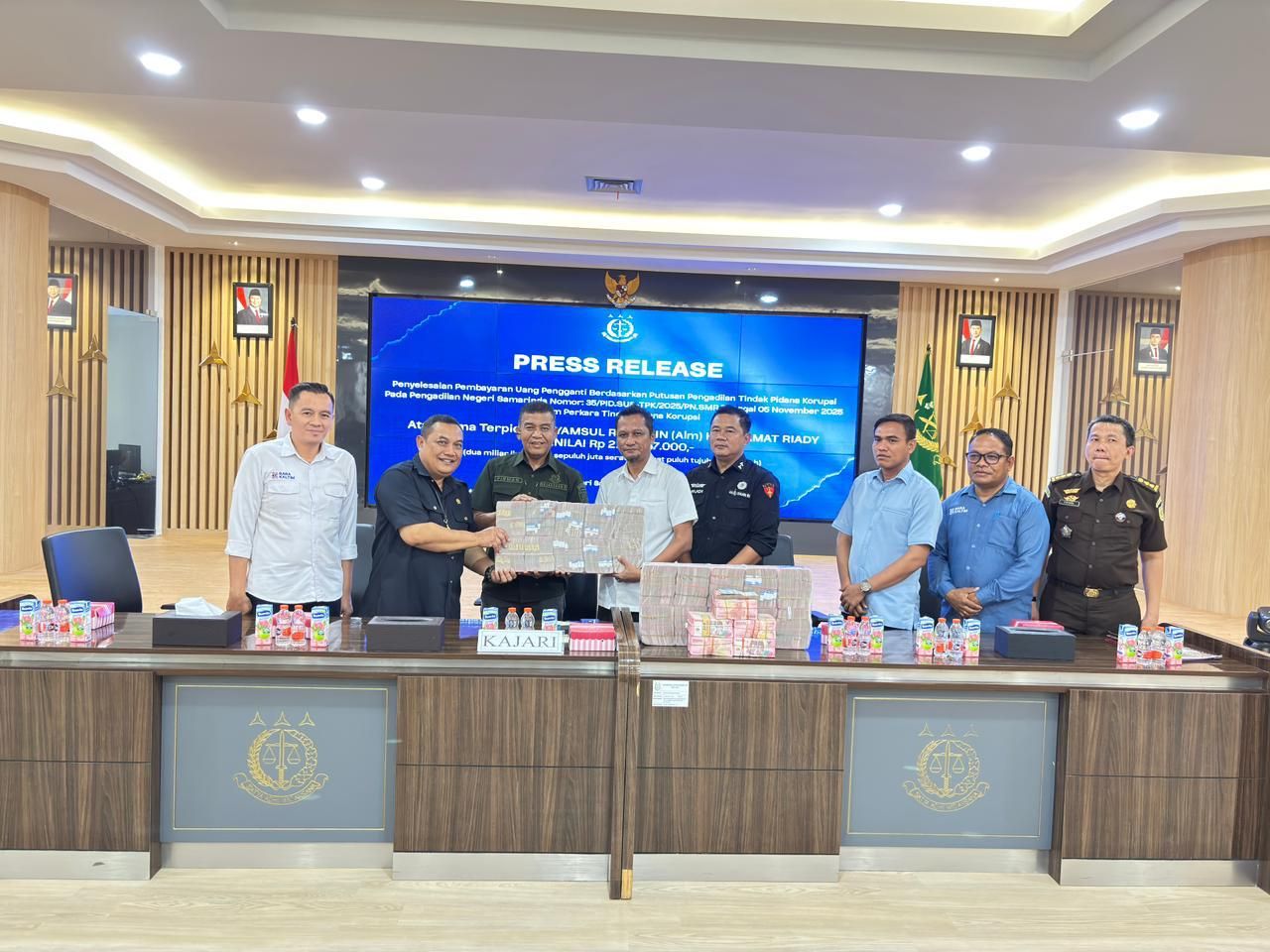 Kejari Samarinda pulihkan kerugian negara Rp 2,51 miliar dari kasus BKS
