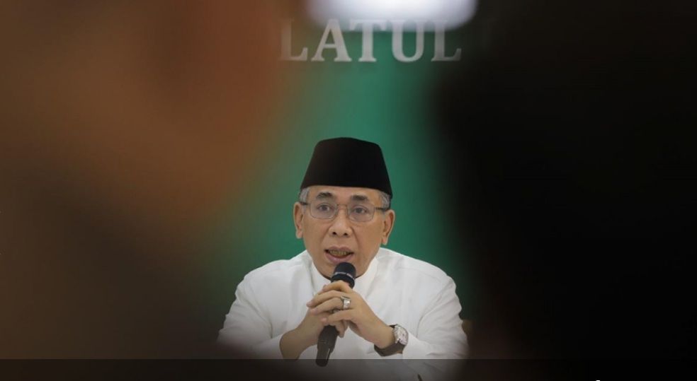 Ketua Umum PBNU KH Yahya Cholil Staquf atau Gus Yahya