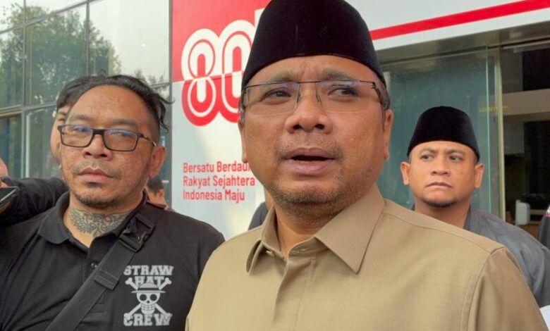 Mantan Menteri Agama (Menag), Yaqut Cholil Qoumas diperiksa KPK