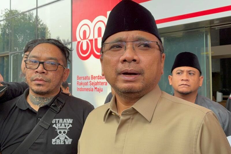 Mantan Menteri Agama (Menag), Yaqut Cholil Qoumas diperiksa KPK