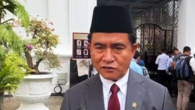 Menteri Koordinator Hukum, Hak Asasi Manusia, Imigrasi, dan Pemasyarakatan (Menko Kumham Imipas) Yusril Ihza Mahendra