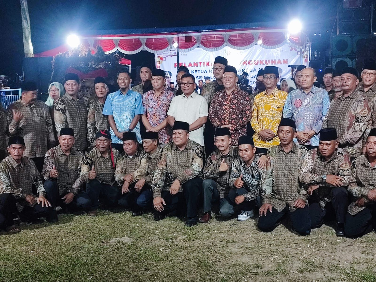 Pelantikan 60 ketua rukun tetangga (RT) di Kelurahan Sidodadi, Kecamatan Samarinda Ulu