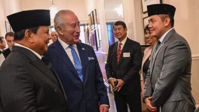 Presiden Republik Indonesia Prabowo Subianto melakukan pertemuan resmi dengan Raja Inggris Charles III.