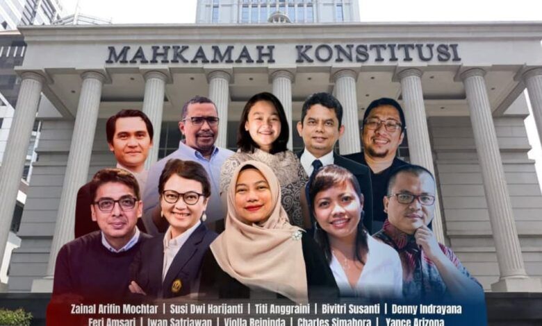 Sejumlah akademisi dan praktisi hukum tata negara dan hukum administrasi negara yang tergabung dalam Constitutional and Administrative Law Society (CALS)