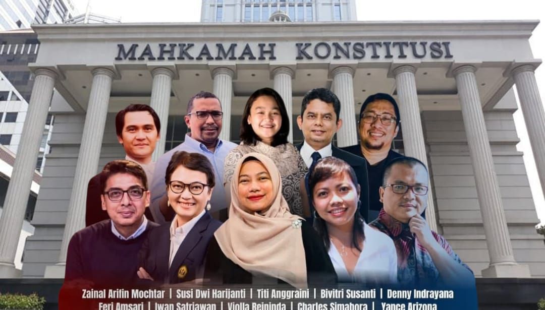 Sejumlah akademisi dan praktisi hukum tata negara dan hukum administrasi negara yang tergabung dalam Constitutional and Administrative Law Society (CALS)