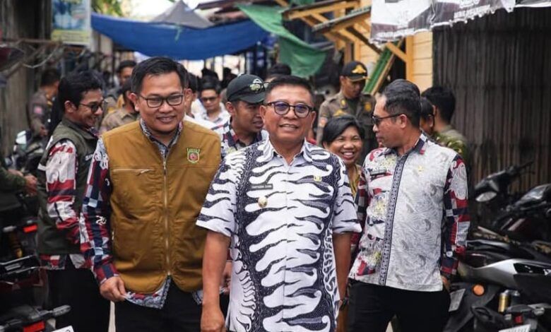 Wakil Wali Kota Samarinda, Saefuddin Zuhri saat di Kelurahan Tenun, Kecamatan Samarinda Seberang