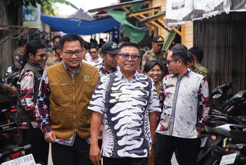 Wakil Wali Kota Samarinda, Saefuddin Zuhri saat di Kelurahan Tenun, Kecamatan Samarinda Seberang