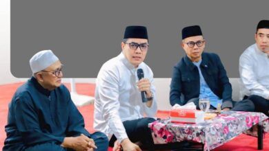 Wali Kota Samarinda, Andi Harun menyampaikan tausiah pada peringatan Isra Mi’raj Nabi Muhammad SAW 1447 Hijriah.