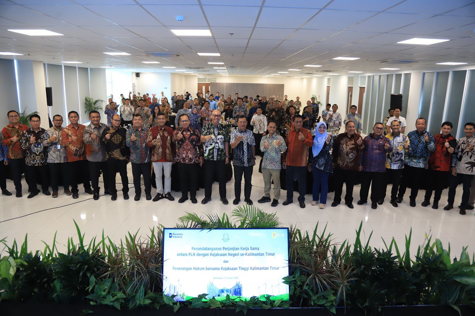 Kejati Kaltim resmi menjalin kerja sama dengan PT PLN dalam rangka pendampingan hukum