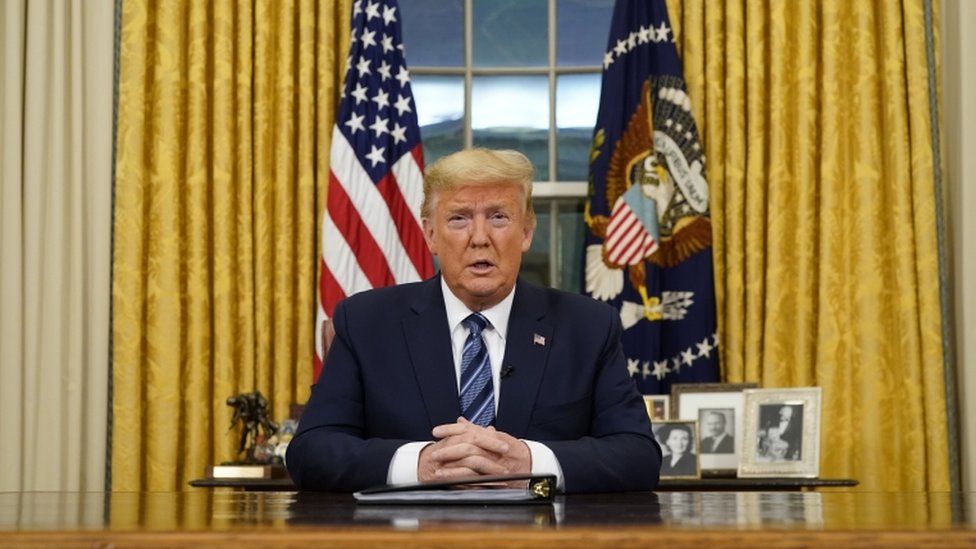 Presiden Amerika Serikat Donald Trump