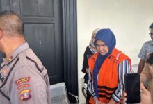 Suasana sidang kasus dugaan suap IUP di Kaltim yang seret Dayang Donna sebagai terdakwa