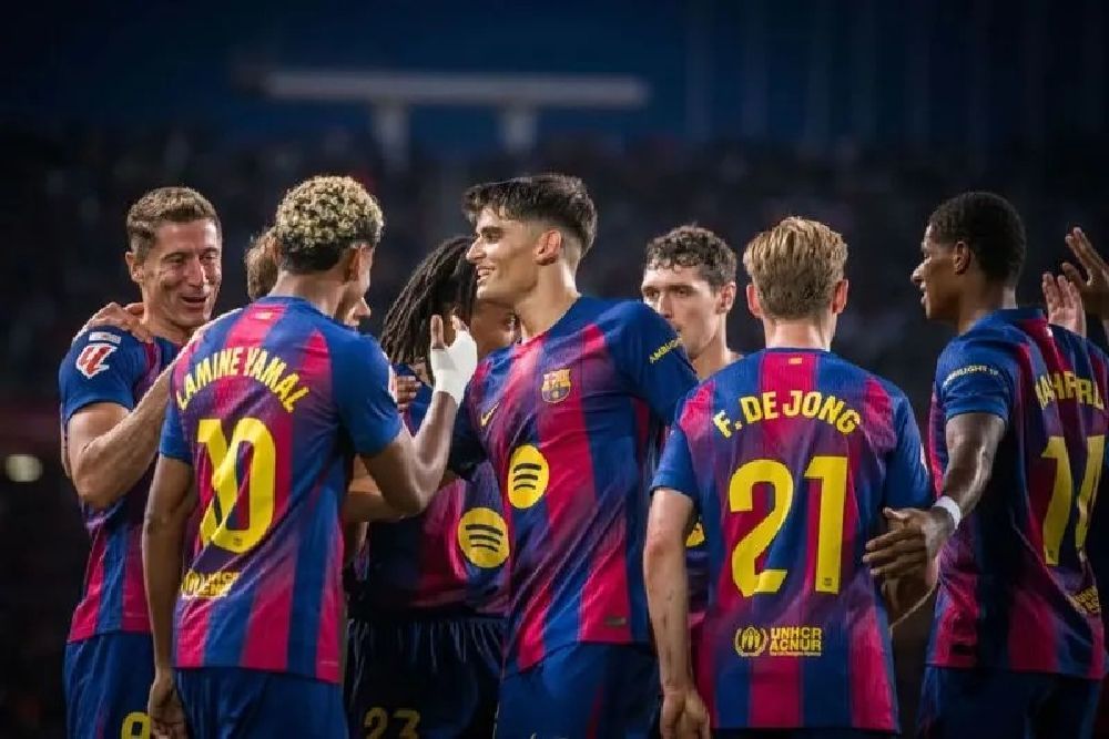 Barcelona kembali merebut posisi puncak klasemen Liga Spanyol