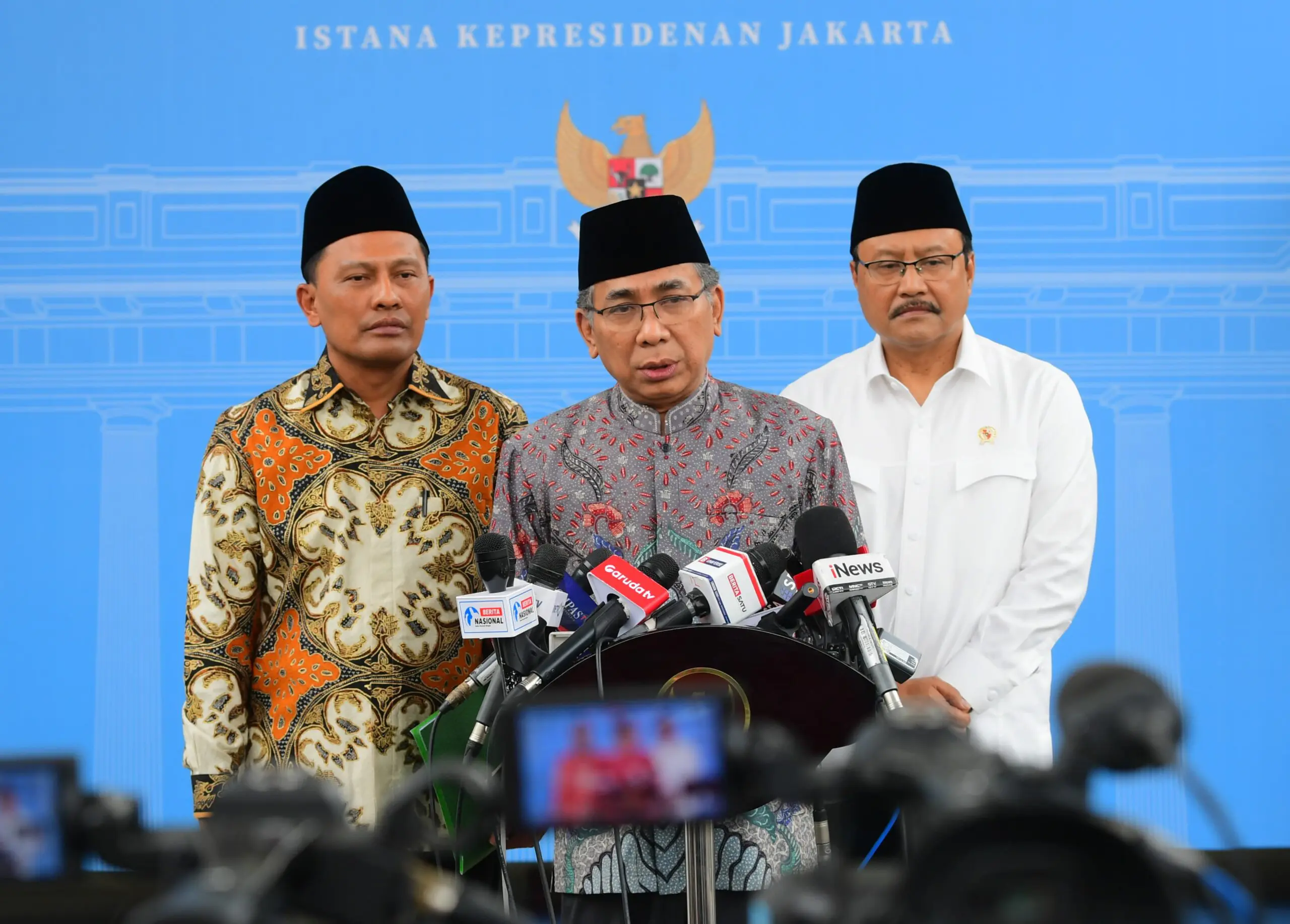 Ketua Umum Pengurus Besar Nahdlatul Ulama (PBNU), Yahya Cholil Staquf