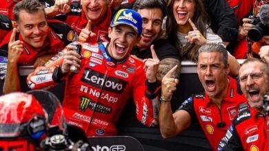 Marc Marquez dan Ducati Lenovo Team