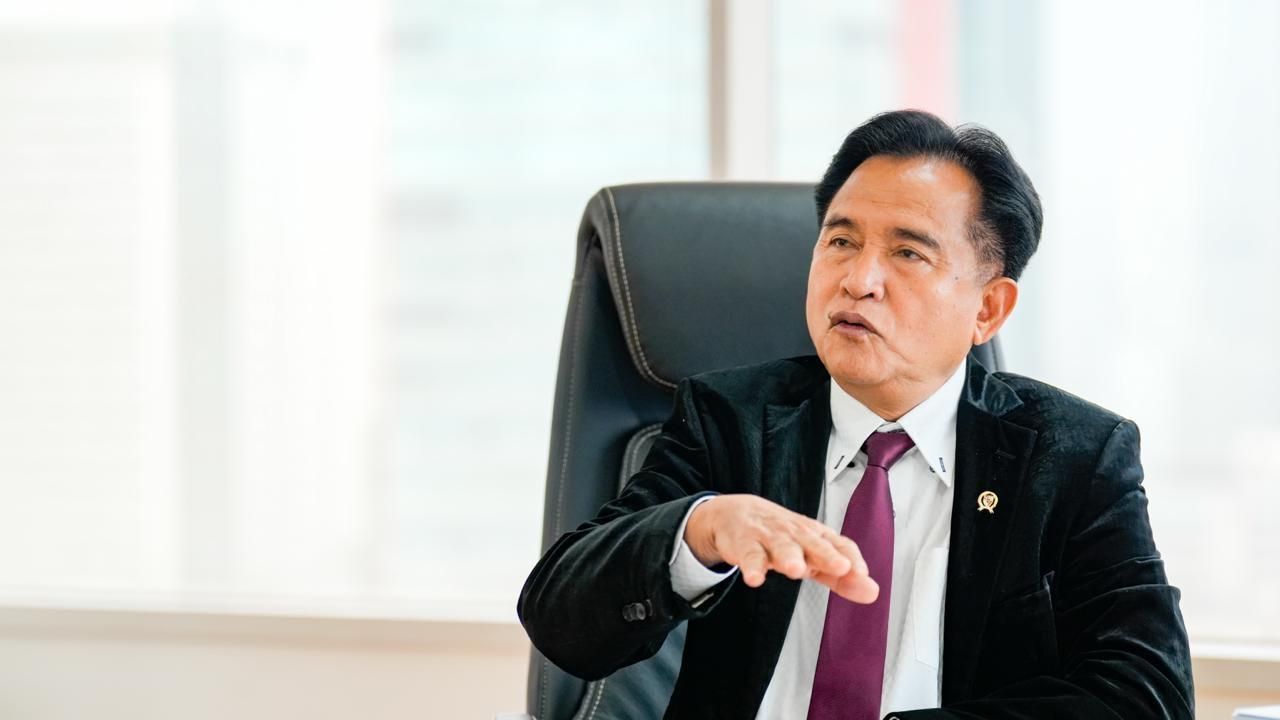 Menteri Koordinator Bidang Hukum, Hak Asasi Manusia, Imigrasi, dan Pemasyarakatan (Menko Kumham Imipas), Yusril Ihza Mahendra