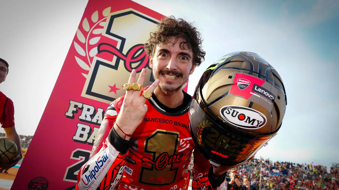 Pembalap MotoGP Ducati, Francesco Bagnaia
