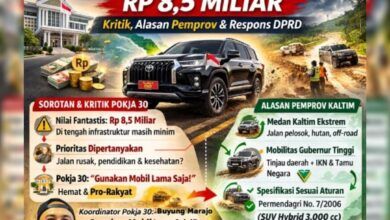 Pokja 30 Soroti Pengadaan Mobil Dinas Gubernur Kaltim
