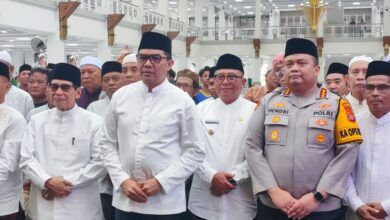 Wali Kota Samarinda, Andi Harun meresmikan Masjid Raya Darussalam