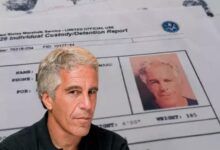 Dokumen terkait mendiang terpidana kejahatan seksual Jeffrey Epstein