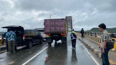 Uji ulang Jembatan Mahulu yang dilakukan Dinas PUPR-PERA Kaltim