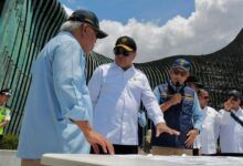 Menteri Koordinator Bidang Politik dan Keamanan (Menko Polkam) Djamari Chaniago tinjau IKN