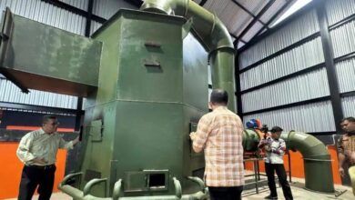 Wali Kota Samarinda, Andi Harun mengunjungi lokasi Tempat Penampungan Sementara (TPS) Insinerator di Kelurahan Baqa