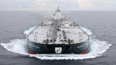Kapal tanker milik PT Pertamina International Shipping