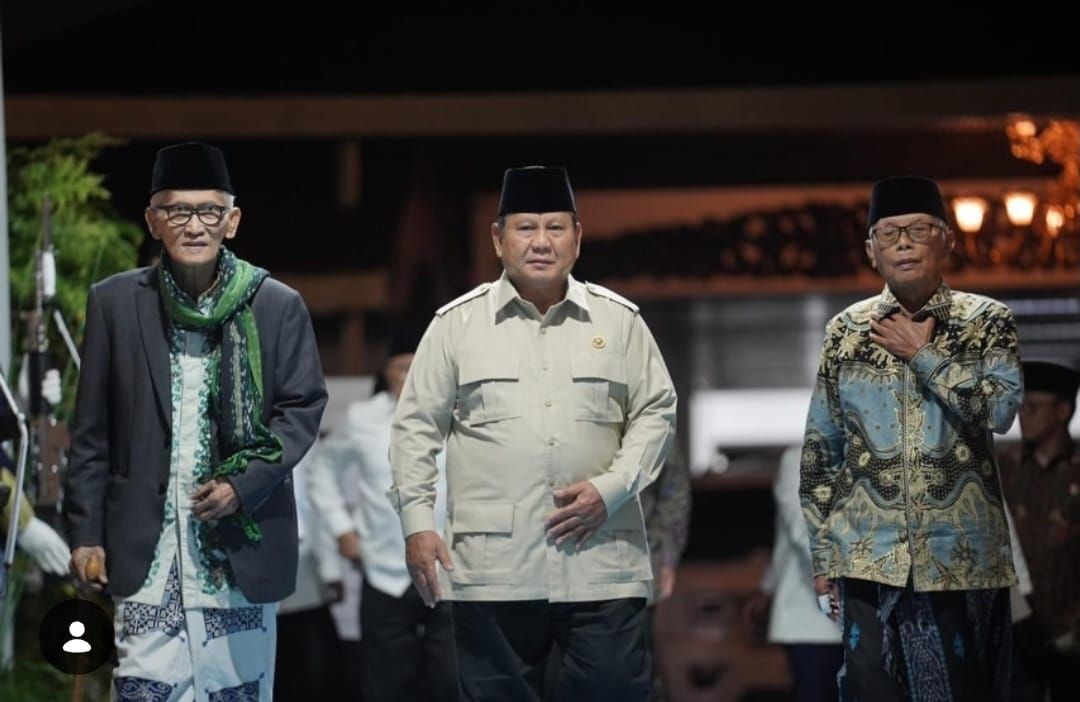 Presiden Prabowo Subianto menggelar silaturahmi dengan para kiai dan tokoh organisasi kemasyarakatan Islam