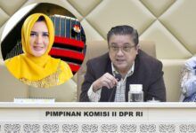 Wakil Ketua Komisi II DPR RI Dede Yusuf dan Bupati Pekalongan Fadia Arafiq 