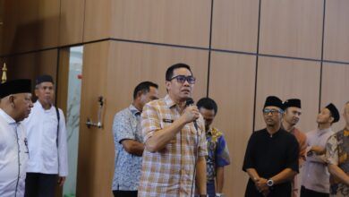 Wali Kota Samarinda, Andi Harun melakukan kunjungan ke Masjid Ash-Shabirin