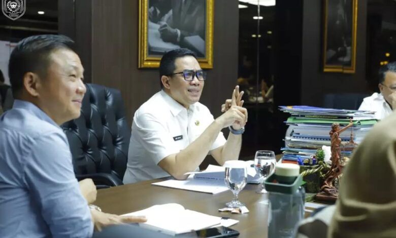 Wali Kota Samarinda, Andi Harun memimpin rapat paparan dan audiensi bersama PT Bumi Indah Eka Karsa