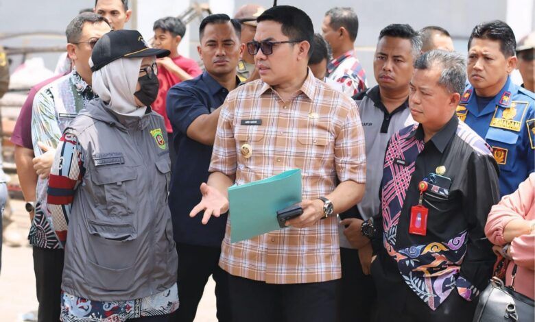 Wali Kota Samarinda, Andi Harun, meninjau Pasar Segiri Samarinda