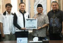 Wakil Wali Kota Samarinda, Saefuddin Zuhri saat menerima audiensi organisasi kepemudaan Saatnya Bergerak Kaltim