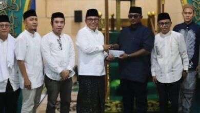 Saefuddin Zuhri Lakukan Safari Ramadhan di Masjid Al-Amin