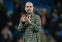 Pelatih Manchester City Pep Guardiola