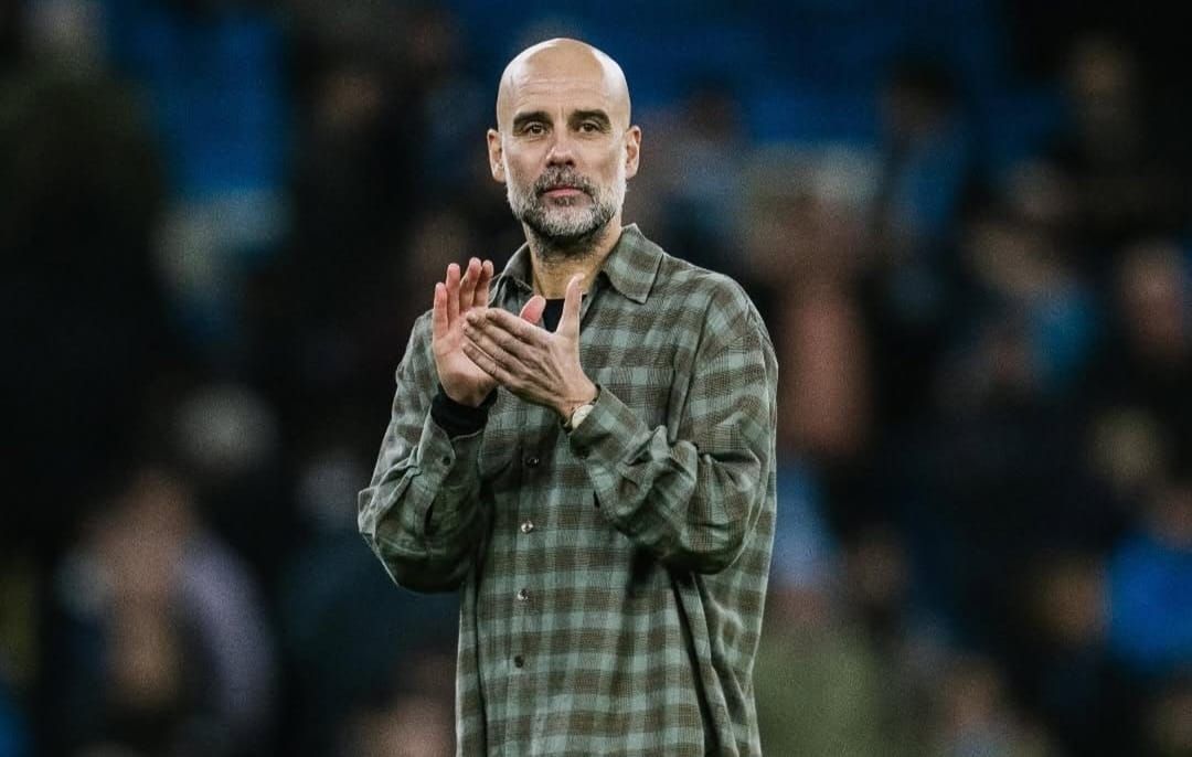 Pelatih Manchester City Pep Guardiola