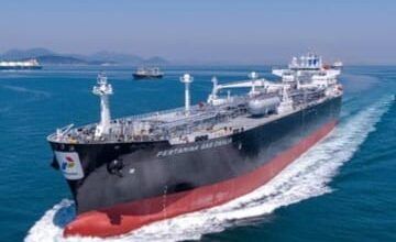 Kapal tanker milik PT Pertamina